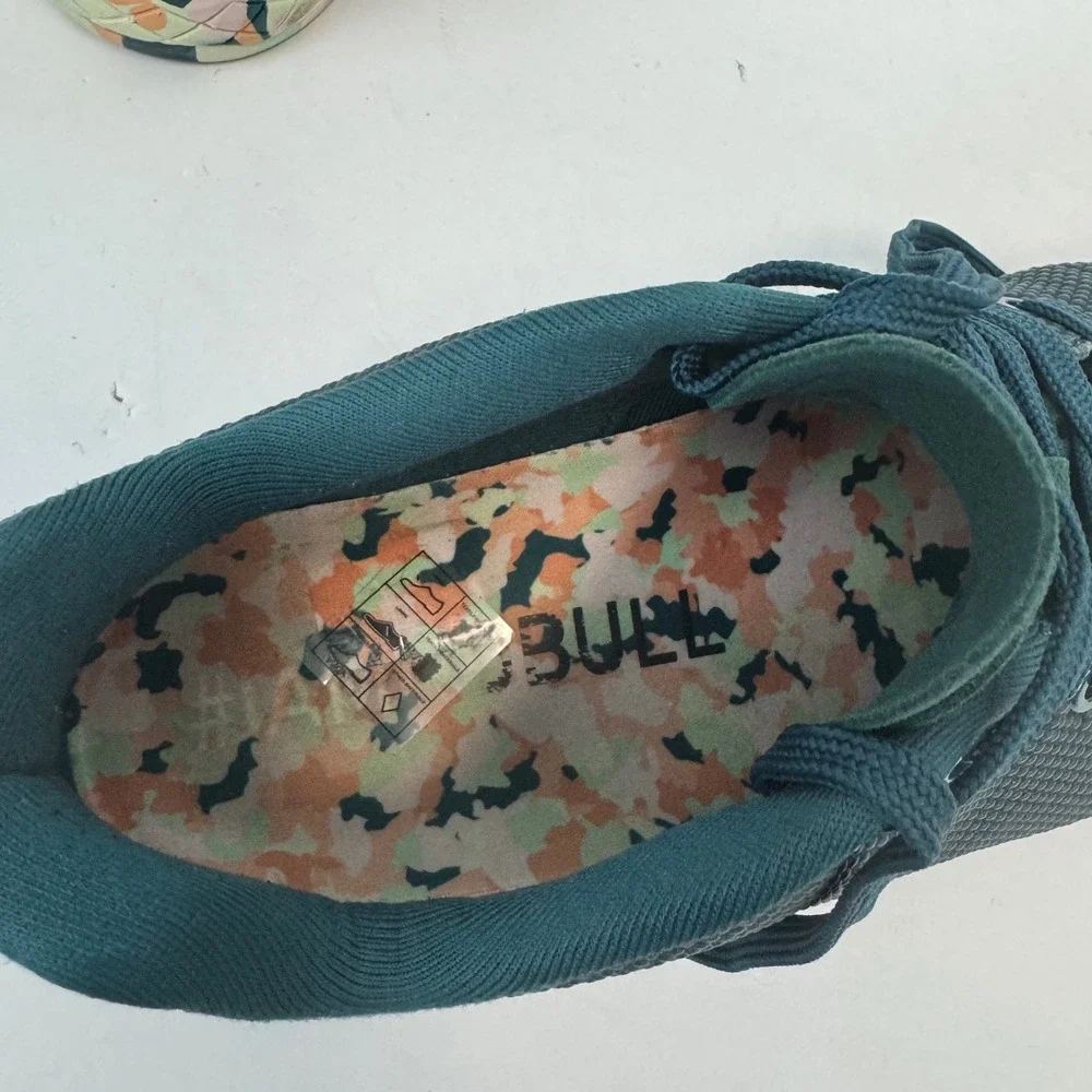 NOBULL‎ Teal SuperFabric Camo Sole Training Shoes Womens 9.5 CrossFit Trainers